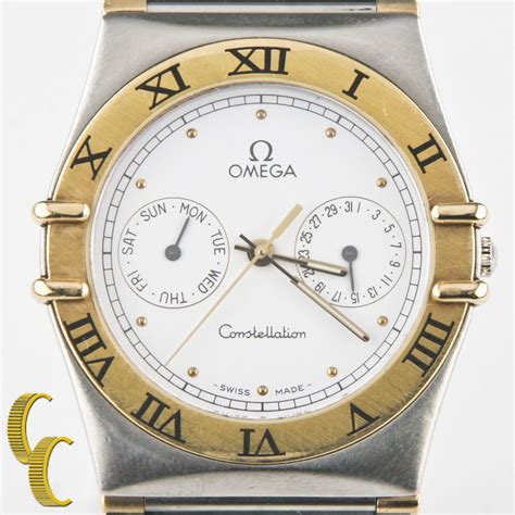 omega constellation quartz mens watch|Omega Constellation chronometer quartz.